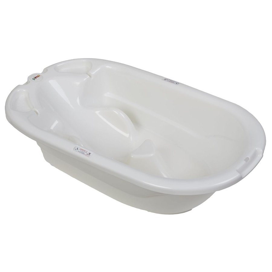 PRIMO EuroBath white tub with molded recline end and sitting end