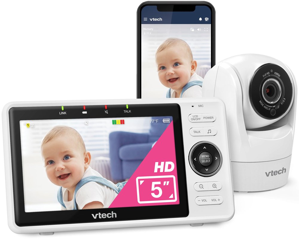 VTech VM901 camera and 5-inch parent unit