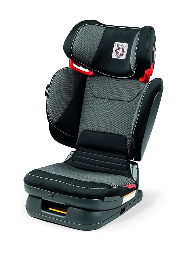 Peg Perego Viaggio Flex 120 high-back booster seat in Crystal Black