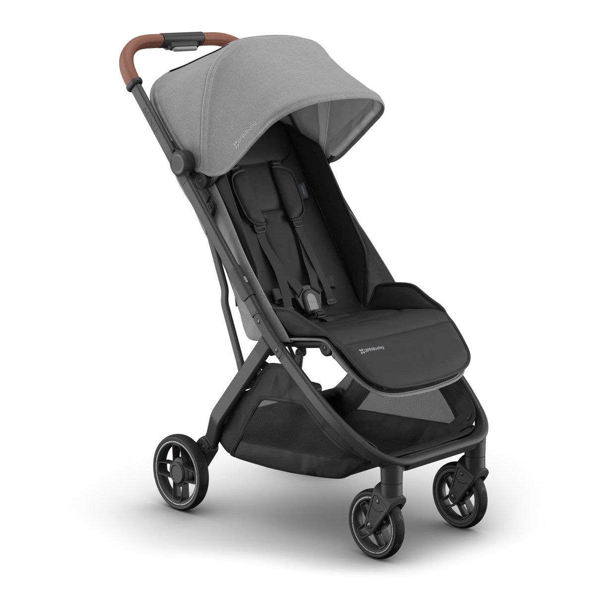 UPPAbaby Minu V3 travel stroller in grey