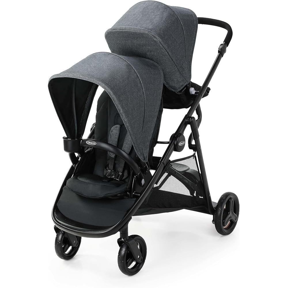 Graco Ready2Grow 2.0 double stroller in Rafa
