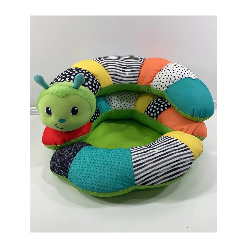 Infantino Prop-A-Pillar caterpillar tummy time and seated support pillow